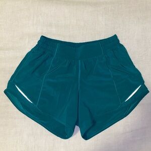 lululemon athletica 4” Hotty Hot Shorts - Teal